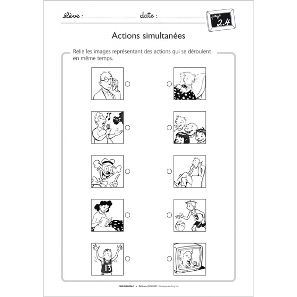 Fiche maternelle jour nuit