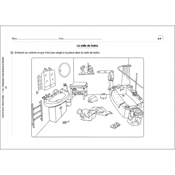 Fiche maternelle dangers domestiques