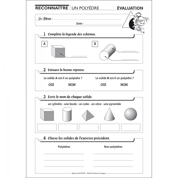 Fiche cm1 les solides