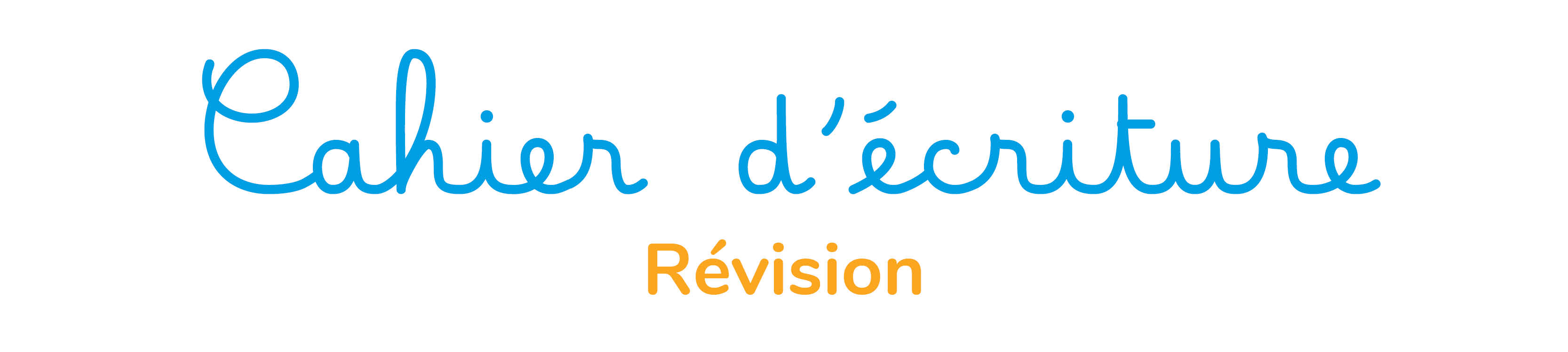 cahier ecriture revision ce1-ce2